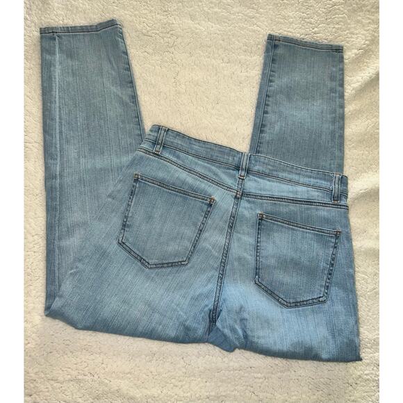 Eileen Fisher light wash - organic cotton - slim jeans - size 6 - F31 - Picture 2 of 6